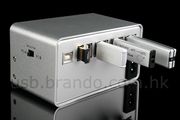 USB Super 16-Port Hub - 2 PCs can be connected to the hub and share the sources