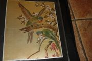 unframed silk picture