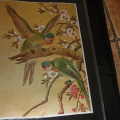 unframed silk picture