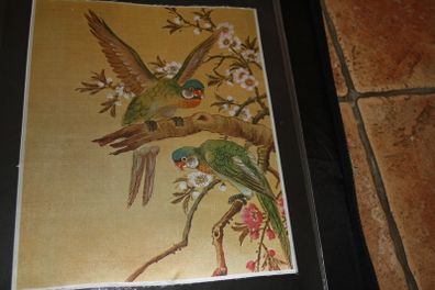 unframed silk picture