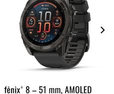 Garmin Fenix 8 51mm - Sapphire / Titanium