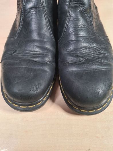 Mens Dr Martens 2976 Chelsea Boots  Black Leather Size Uk 11 Eu 46