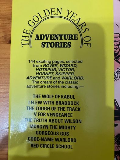 Comic: 'The Golden Years Of Adventure Stories'