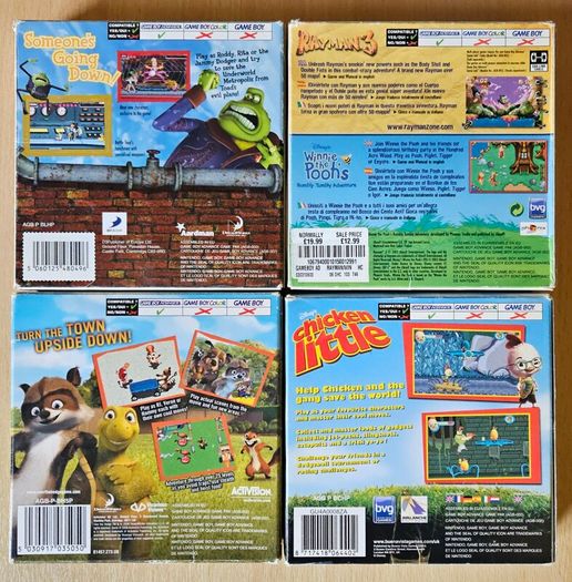 Nintendo Gameboy Advance Games