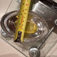 Antique Sterling Swing basket