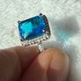 Size 10 blue ring Image 3