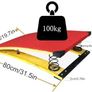 Gymnastics Springboard for Kids Vaulting Training Fitness Playing, Portable Curved Spring Board, Hard Wood Practice Equipment, Elastic Board for Home Room Athletics Training Image 2