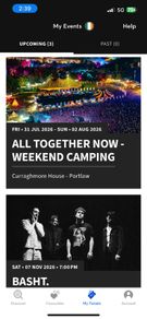 Atn weekend camping ticket