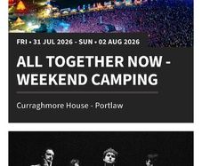 Atn weekend camping ticket