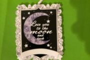 Personalised christmas decoration