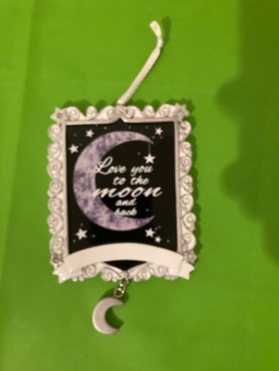 Personalised christmas decoration