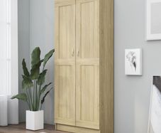 Book Cabinet Sonoma Oak 82.5x30.5x185.5 cm Chipboard