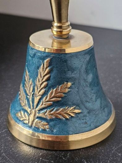 Vintage Solid  Brass Table Bell