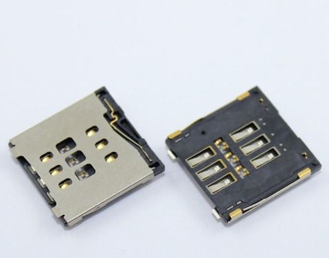 iPhone 4 4S 5 5C 5S 6 6Plus 6S 6S Plus 7 7 Plus Sim Card Reader Slot Connector Port Replacement Part