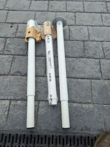 Three desk legs