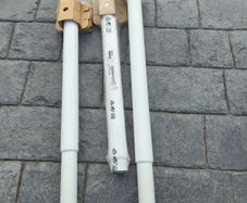Three desk legs