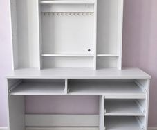 Free vanity unit/ beauty station. Never used drawer part still in box unassembled. NO mirror included