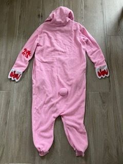 Gloomy Bear pink onesie - fancy dress costume