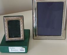 2 Silver Photoframes