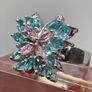 Sterling silver ring with Topaz Image 4