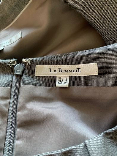 LK Bennett ladies Suit Dress, Pant and jacket Steel Grey