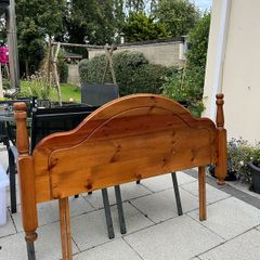 Solid Pine Double Headboard