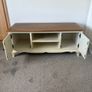 Cream & Oak TV Unit / Entertainment Cabinet Image 4