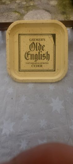 Gaymer's olde cyder English drinks metal tray,,used condition see pictures for condition nice condition, sold as is,,price includes post to anywhere in Ireland thank you.