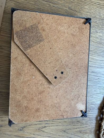 Brown photo frame