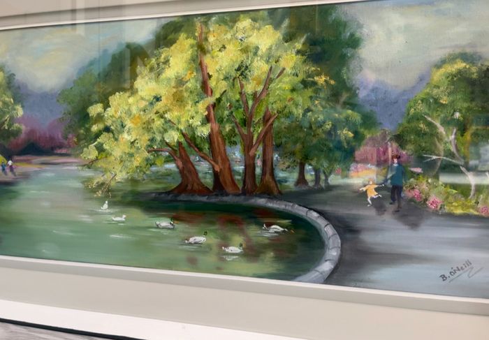 Herbert Park by B. ONeill Original Oil Painting