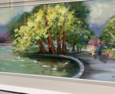 Herbert Park by B. ONeill Original Oil Painting