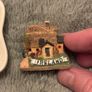 Small Shamrock shaped dish and miniature house decoration Image 3