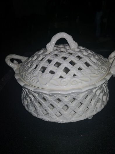 Beautiful lace patterned centerpiece
