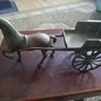 Brass Horse and cart Image 2
