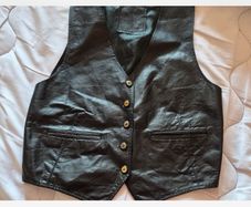 leather waistcoat
