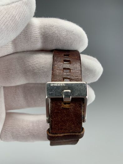 Diesel tigers eye stone set designer wrist watch