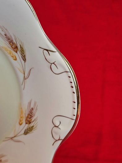 Royal Tara , Cake Plate , Ears of grain