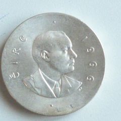 Padraig Pearse silver 10 shillings