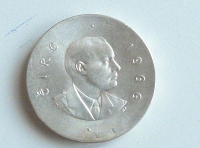 Padraig Pearse silver 10 shillings