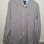 mens MUSTO check shirt 100% cotton long sleeve Size XXL 2XL extra large Image 7