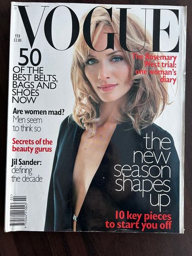 British Vogue Magazines 1996 Priced Individually