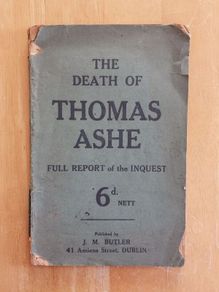 Rare 1917 Thomas Ashe Inquest Booklet  Original Dublin Print