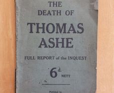 Rare 1917 Thomas Ashe Inquest Booklet  Original Dublin Print