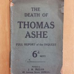 Rare 1917 Thomas Ashe Inquest Booklet  Original Dublin Print