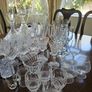 Large Job Lot - Various Crystal and Glass - Glasses, Decanters, Vases Image 5