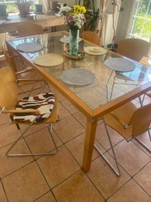 Table and chairs