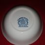 Vintage Liberty Blue Staffordshire Bowl Betsy Ross Image 3