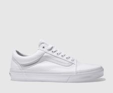 White Old Skool Vans brand new