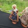 2 santons of provence statues countryside life decor  possible to post Image 3