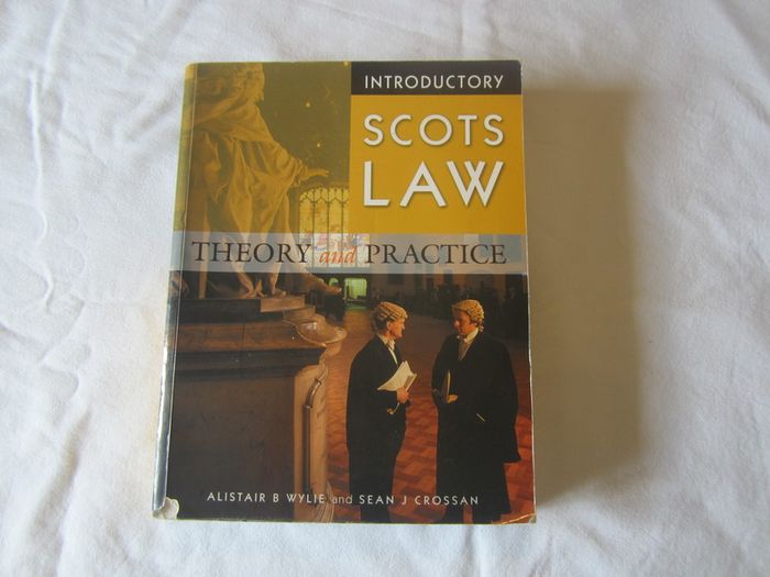 Introductory scots law , theory and practice